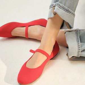 Rothy’s Square Mary Jane Flats Size 7